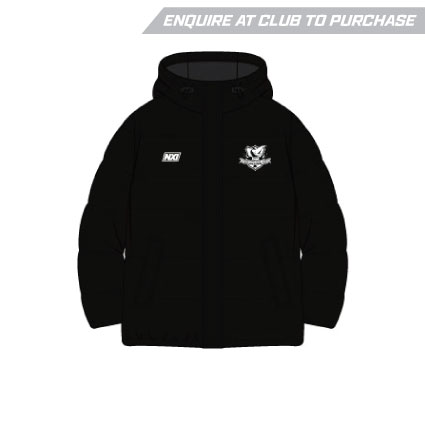 Hahndorf FC Custom Hooded Puffer Jacket