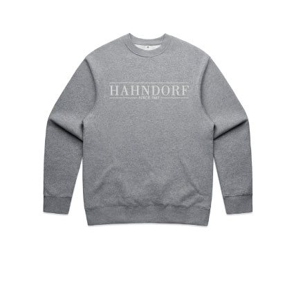 Hahndorf FC Crew Jumper - Grey Marle