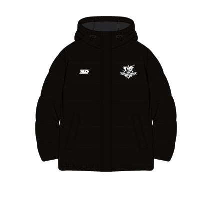 Hahndorf FC Custom Hooded Puffer Jacket