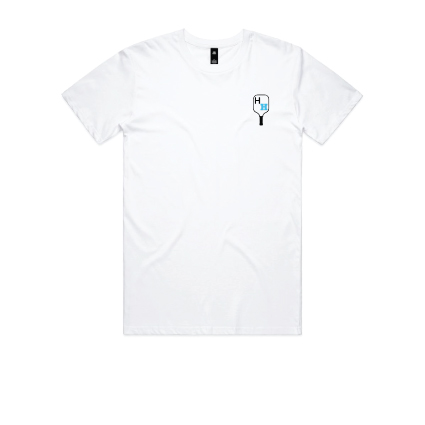 Henley Hustlers PC Cotton Tee- White