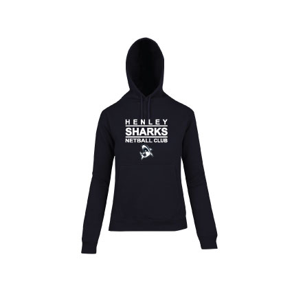 Henley NC Navy Print Hoodie