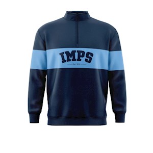Imperial FC Panel Qtr Zip - Navy