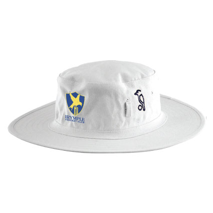 Irymple CC High Performance Broad Brim Hat - White