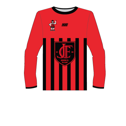 Jervois FC 100 Year Warm Up Long Sleeve Tee- Seniors