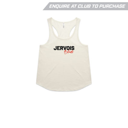 Jervois Racerback Singlet - Ecru
