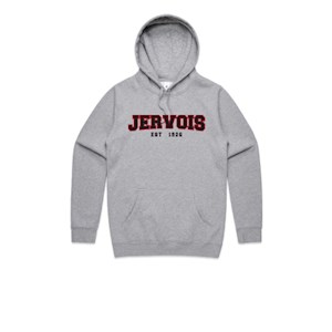 Jervois FC Fundamental Hoodie - Grey Marle