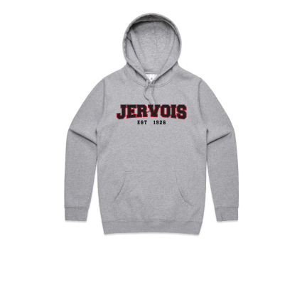 Jervois FC Fundamental Hoodie - Grey Marle