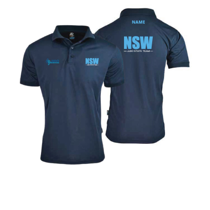 Judo NSW Navy Polo