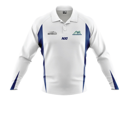 Kaniva Cricket Club Long Sleeve Match Polo