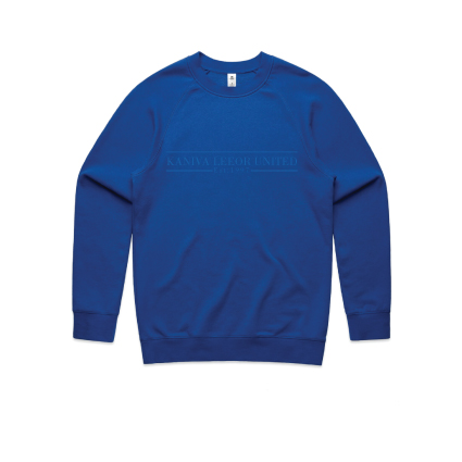 Kaniva Leeor United FNC Crew Jumper - Royal