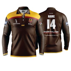 One Day/Training &amp; Pre-game Long Sleeve Polo - Juniors