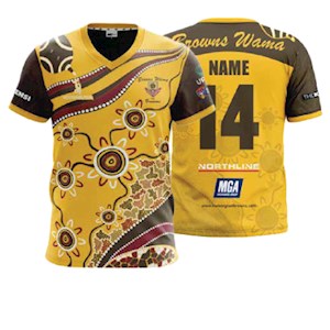 T20 Indigenous Short Sleeve Shirt - Senior Women