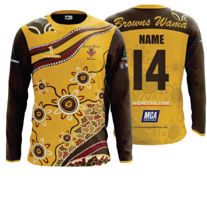 T20 Indigenous Long Sleeve Shirt - Senior Women