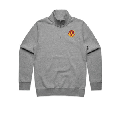 KDCC Heritage Qtr Zip - Grey Marle