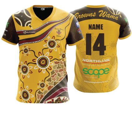 T20 Indigenous Short Sleeve Shirt - Senior Women