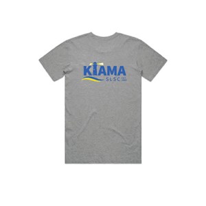 Kiama SLSC Cotton Tee - Grey Marle