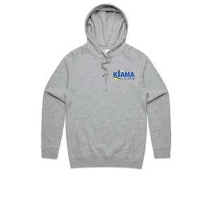 Kiama SLSC Fleece Hoodie - Grey Marle