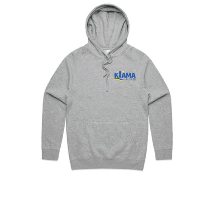 Kiama SLSC Fleece Hoodie - Grey Marle