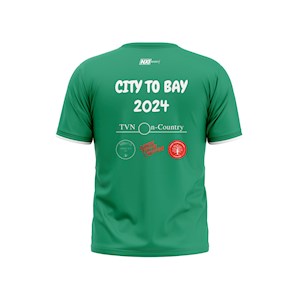 Lace up for Laura City to Bay Tee