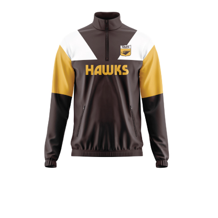 Langhorne Creek FC Vintage Qtr Zip Parachute Jacket