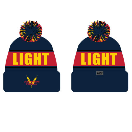 Light FC Custom Knit Beanie