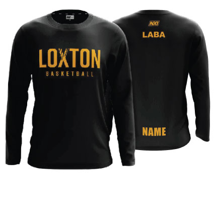 Loxton Basketball LS Warm-Up Tee
