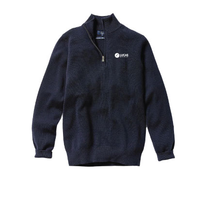 Lucas Group Peppin Quarter Zip Jumper