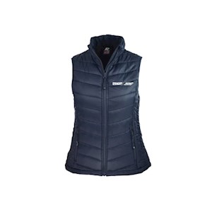 BBC Office Navy Puffer Vest - Ladies