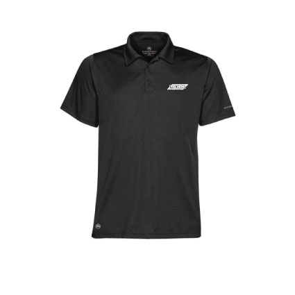 Fielders Black Apollo Polo - Mens