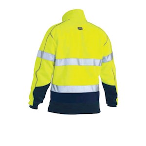 BBC SA Hi-Vis Taped 1/4 Zip Fleece Pullover - Mens