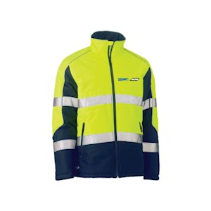 BBC SA Taped Hi Vis Puffer Jacket