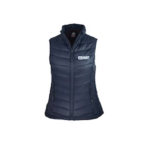 Lysaght Navy Puffer Vest - Ladies