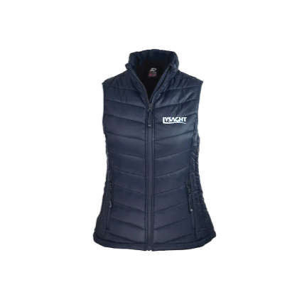 Lysaght Navy Puffer Vest - Ladies