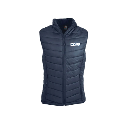 Lysaght Navy Puffer Vest - Mens