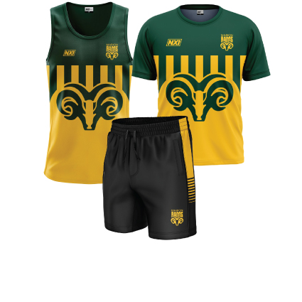 Marion Rams FC Pre-Season T-Shirt, Singlet &amp; Shorts Bundle