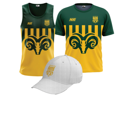 Marion Rams FC Pre-Season T-Shirt &amp; Singlet Bundle