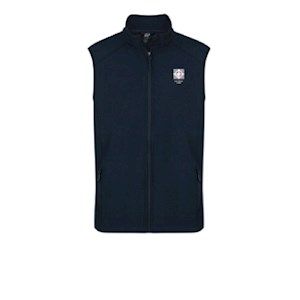 Mark Oliphant College Navy Softshell Vest