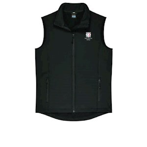 Mark Oliphant College Black Softshell Vest