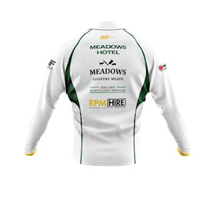 Meadows CC LS White Playing Shirt