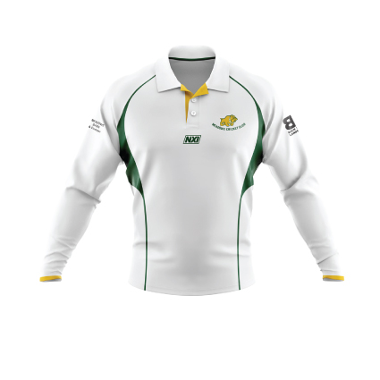 Meadows CC LS White Playing Shirt