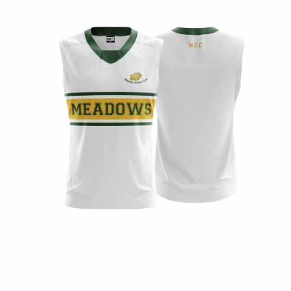 Meadows CC White Playing Vest