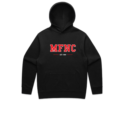 MFNC Relaxed Fit Hoodie - Black