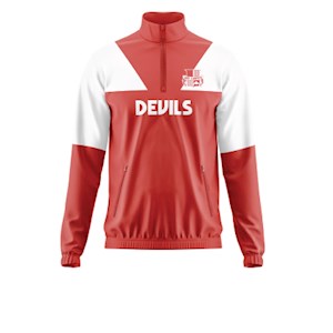 Mt Lofty FC Vintage Parachute Qtr Zip