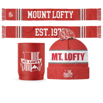 Mt Lofty FC Scarf, Beanie &amp; Stubby Bundle