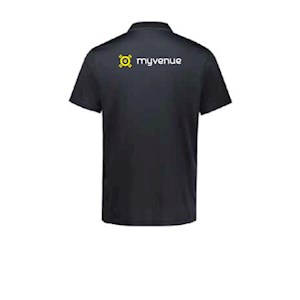 MyVenue Short Sleeve Polo - Black