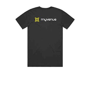MyVenue Staple Tee - Faded Black