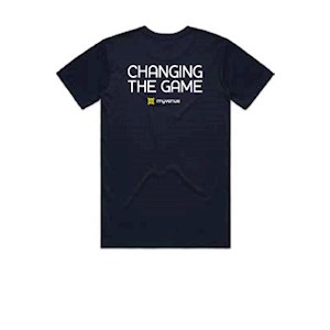 MyVenue Staple Tee Navy - Changing The Game