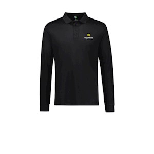 MyVenue Long Sleeve Polo - Black