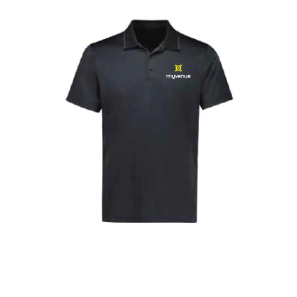 MyVenue Short Sleeve Polo - Black