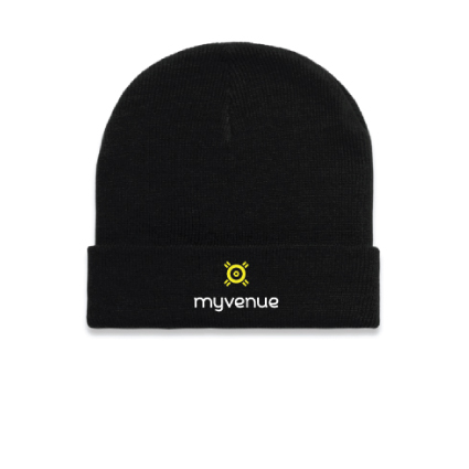MyVenue Cuff Beanie - Black